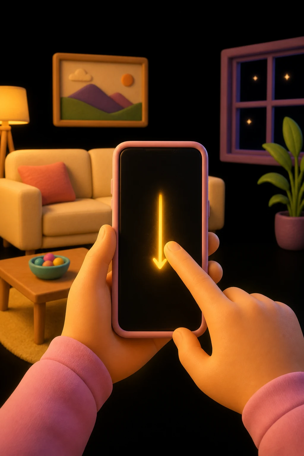 Swipe control gesture